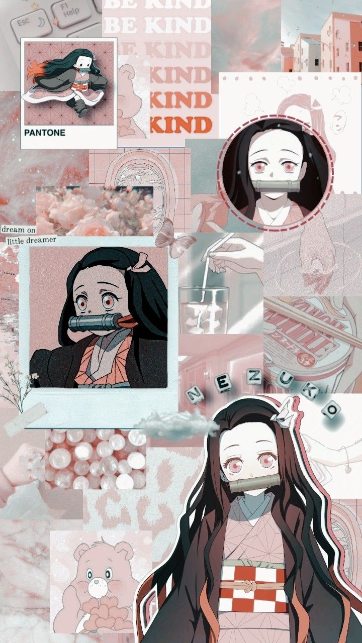 Nezuko aesthetic wallpaper | Walpaper fofo, Animes wallpapers, Personagens  de anime