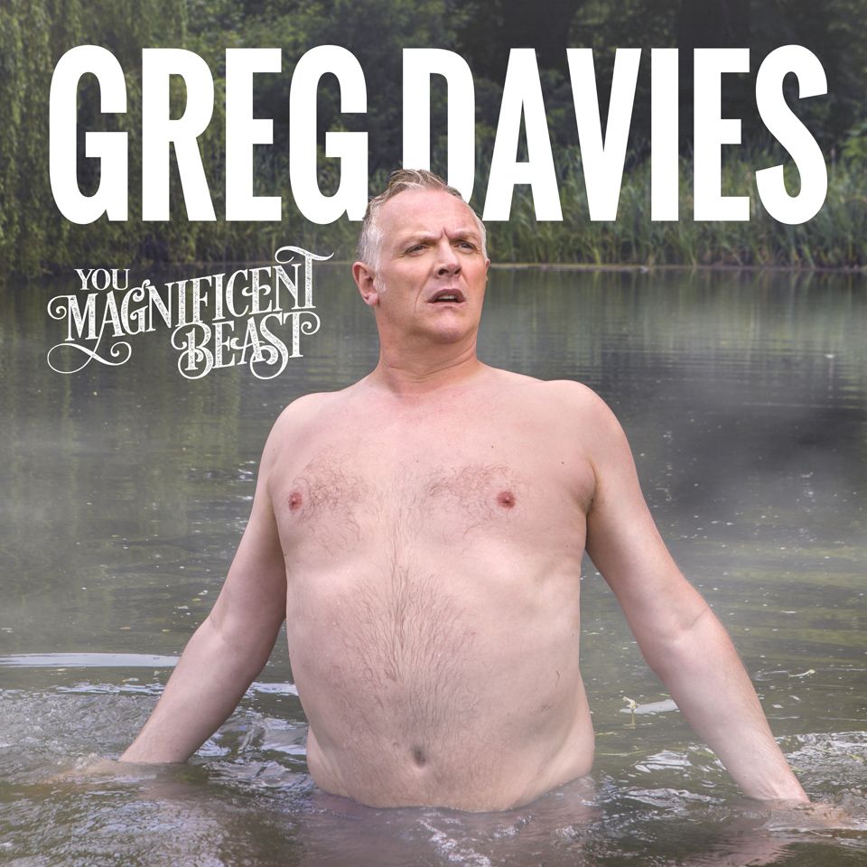 Comedian Greg Davies' 2017 tour poster. I approve. Greg Davies, Stand