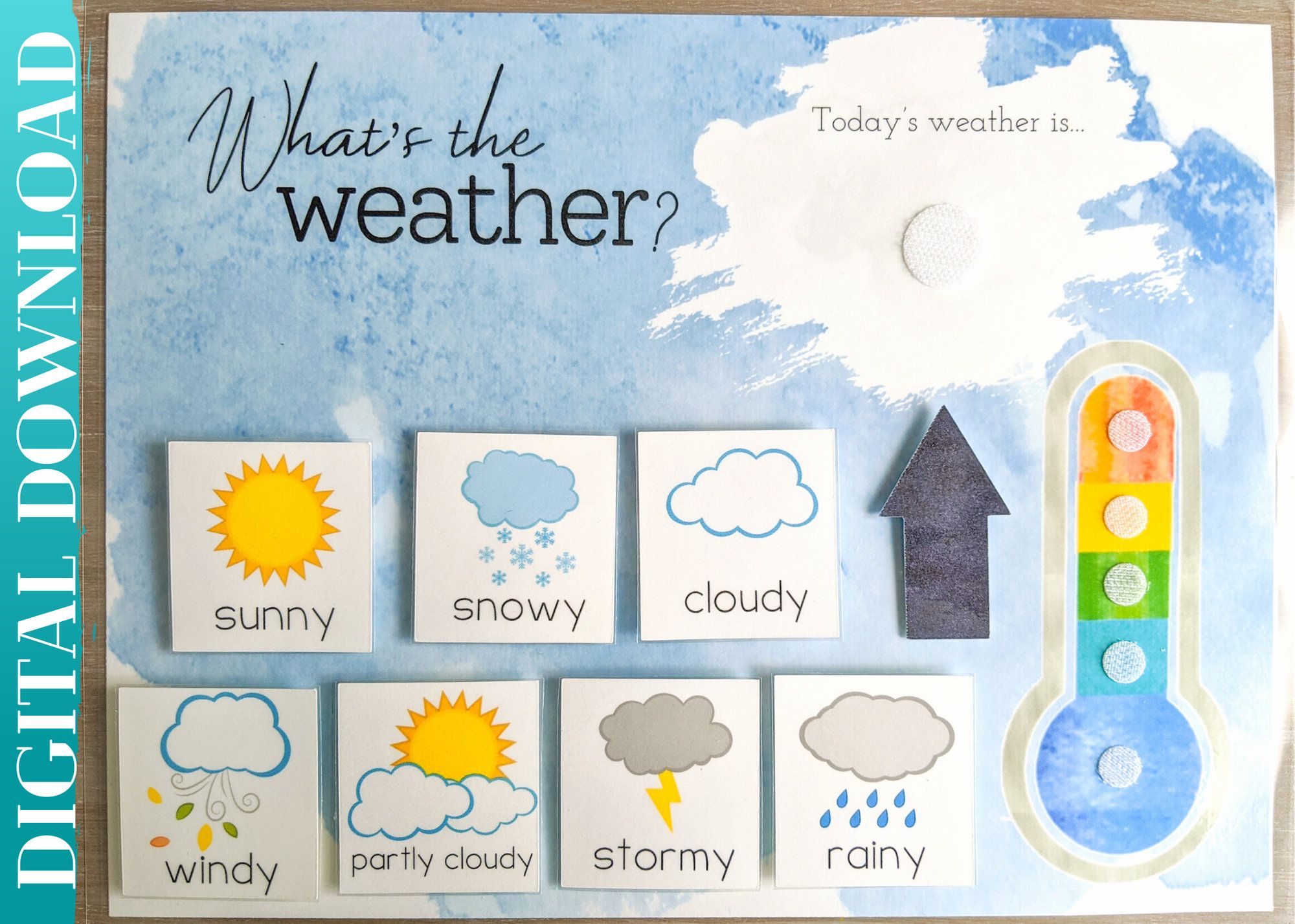 Preschool Weather Chart, Weather Activities Preschool, Preschool Charts ...