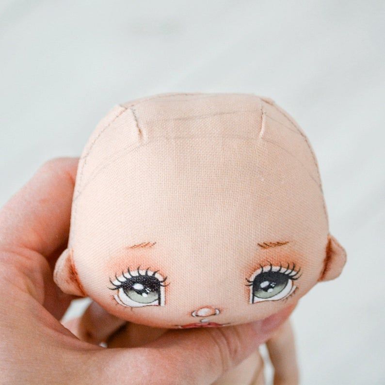 Pdf doll pattern Hair tutorial Sewing dolls Cloth doll pattern Etsy