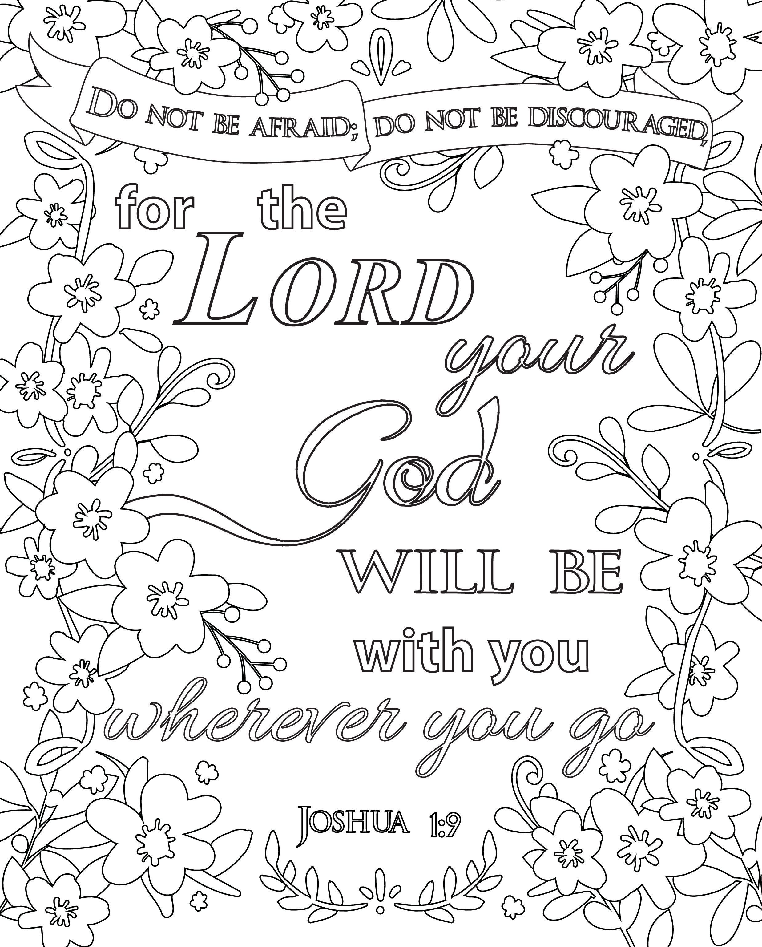 Verse Coloring Pages - Coloring Pictures