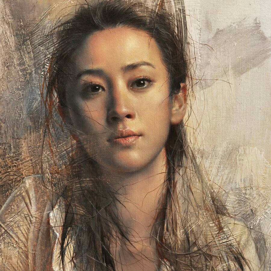 Wonderful Paintings Portrait painting, Oil painting