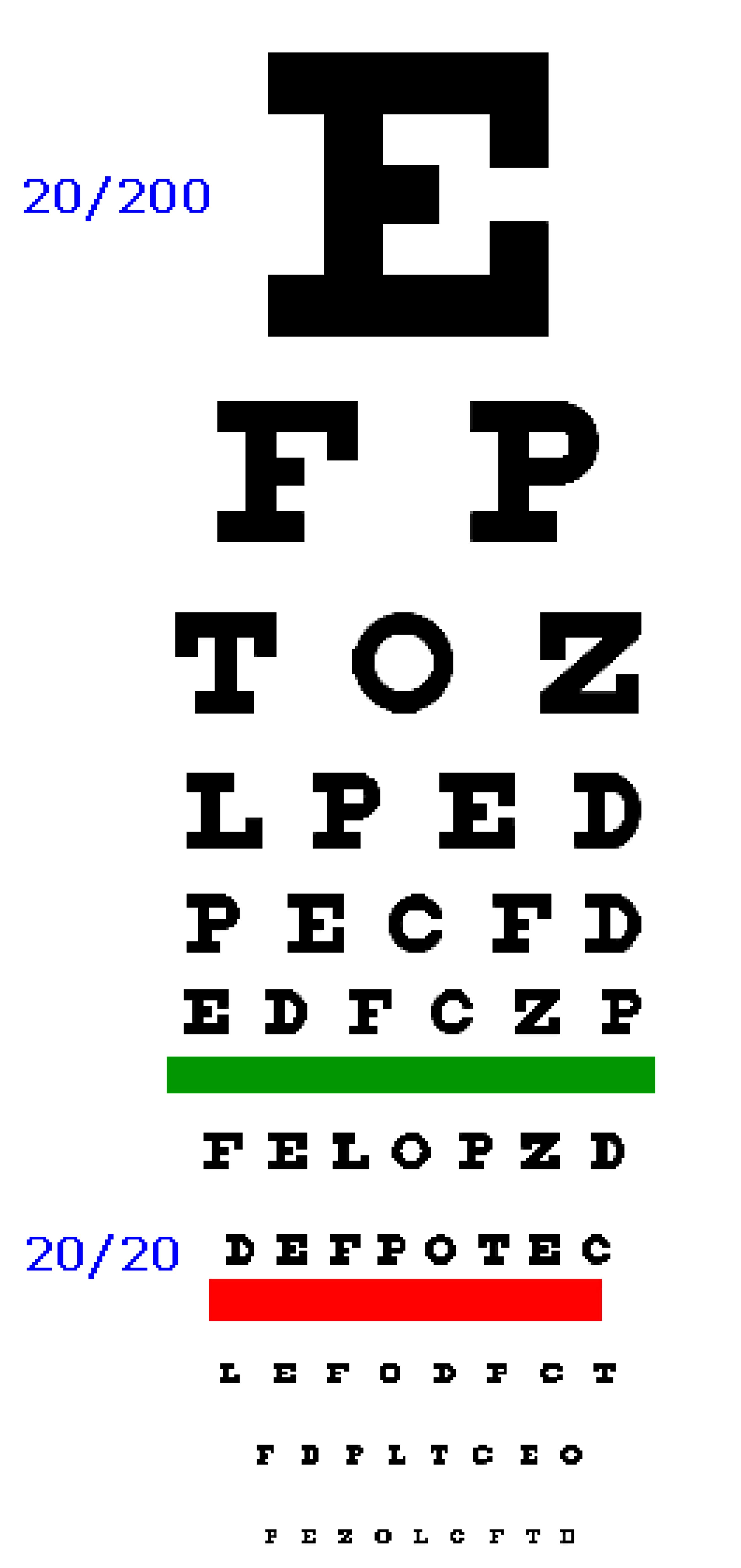 Free Printable Eye Charts Full Size - Image to u