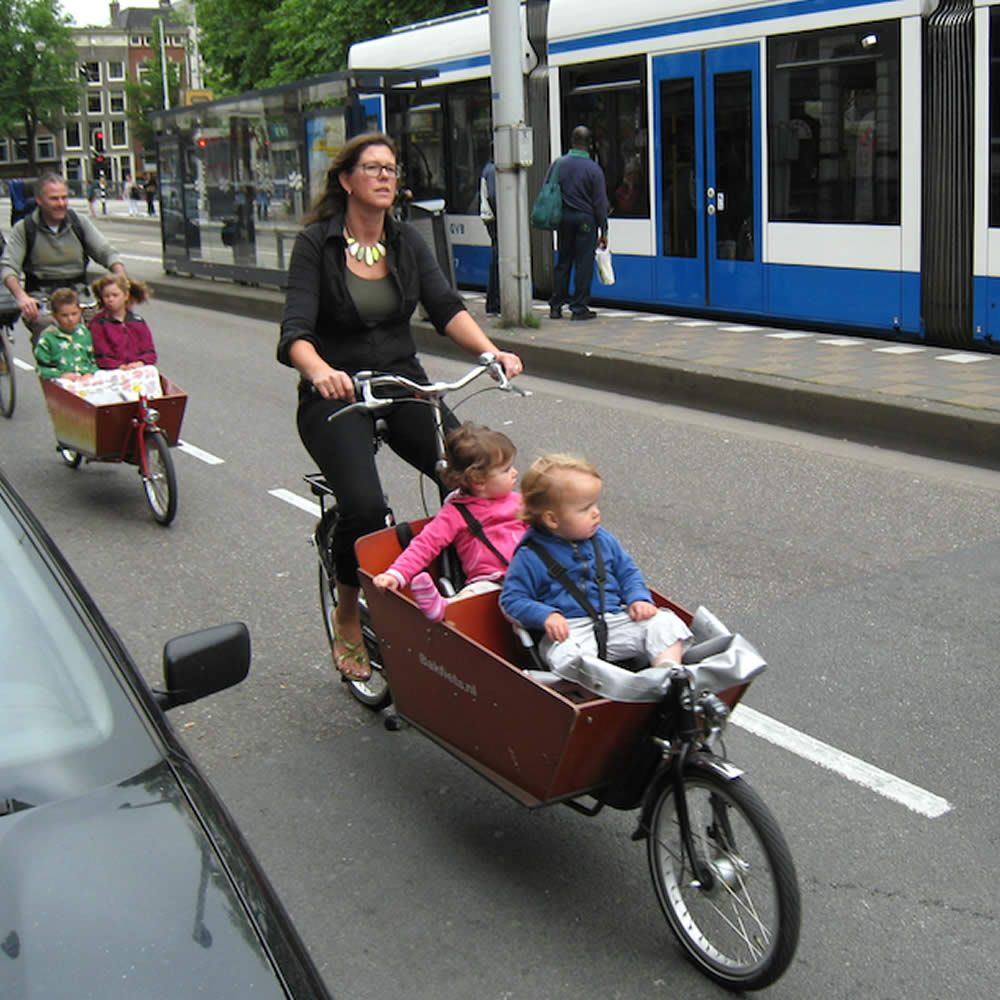 Prof researches urban cycling in Denmark, Netherlands | Cargo bike ...