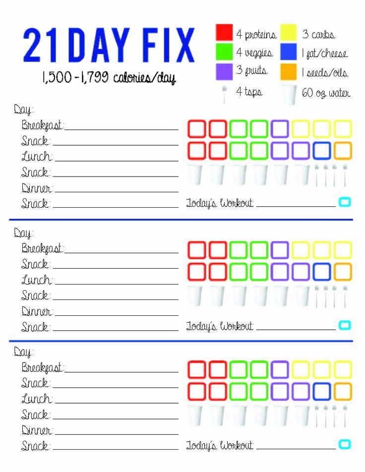 21 Day Fix Calendar Template New 21 Day Fix Tracker 1500 1799 Google Search 21 day fix