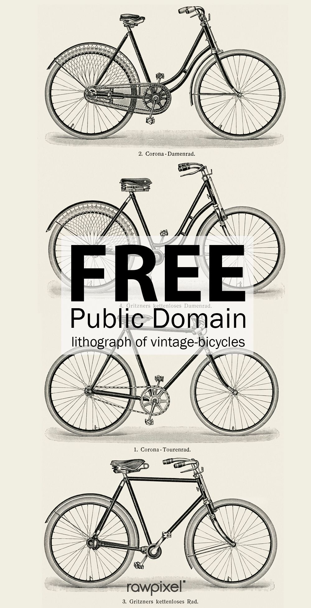 Download Grab Beautiful Free And Premium Royalty Free Vintage Bicycle Illustrations As Well As Vectors Psd Mo Bicycle Illustration Free Illustrations Vintage Bicycles