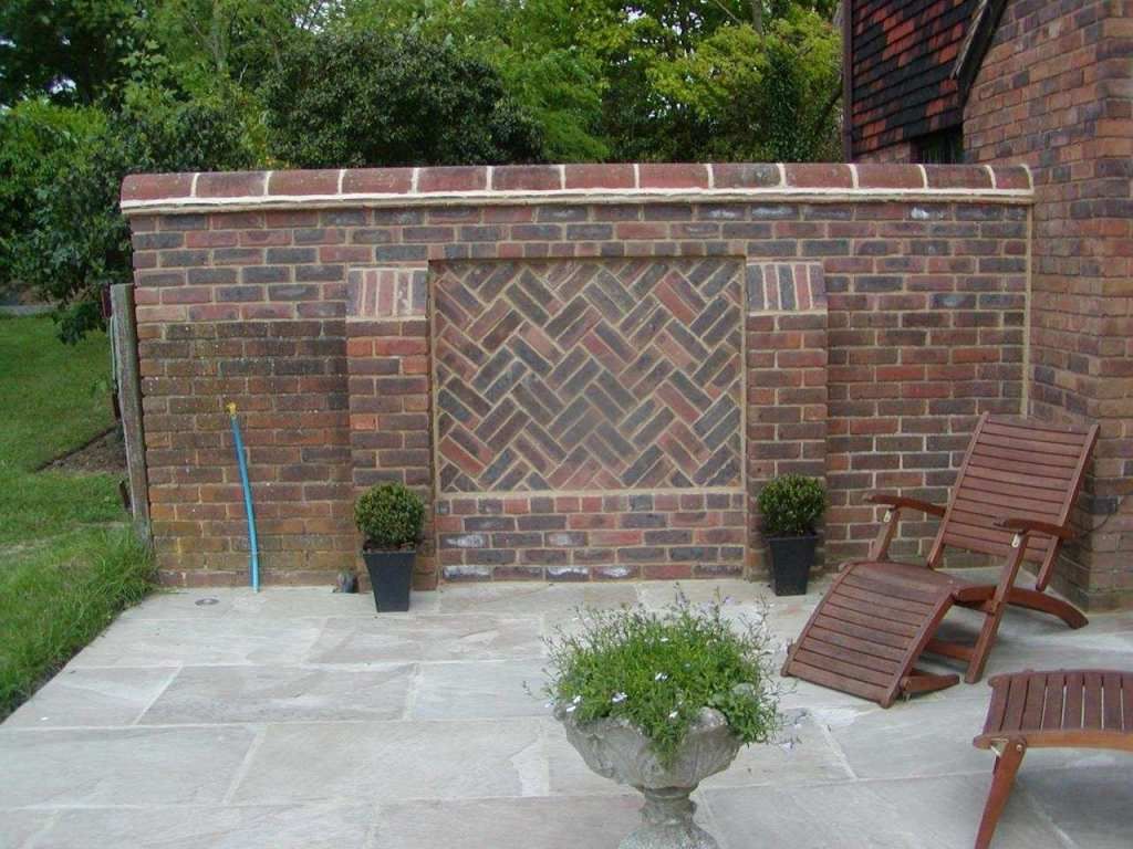 The Superior of brick wall designs Brick wall decor, Brick garden