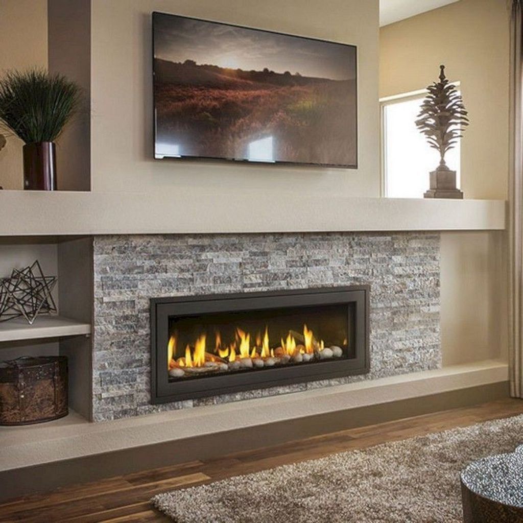 32 Popular Modern Farmhouse Fireplace Ideas Trend 2020 Generally