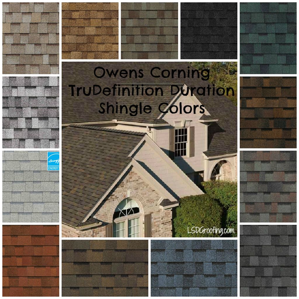 Owens corning trudefinition duration shingle colors lsdg roofing and ...