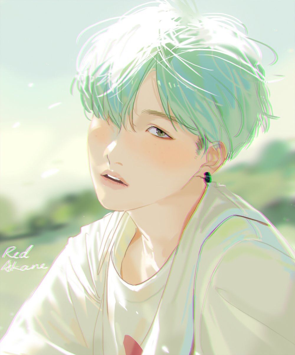 Suga | Yoongi🌿 | Bts fanart, Fan art, Bts drawings