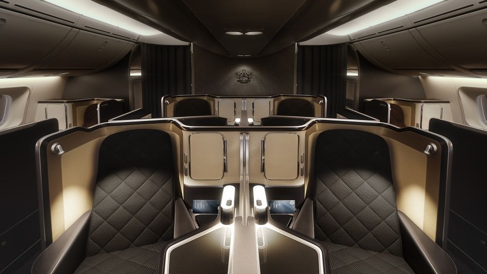 British Airways reveals new first class cabin design Flying first