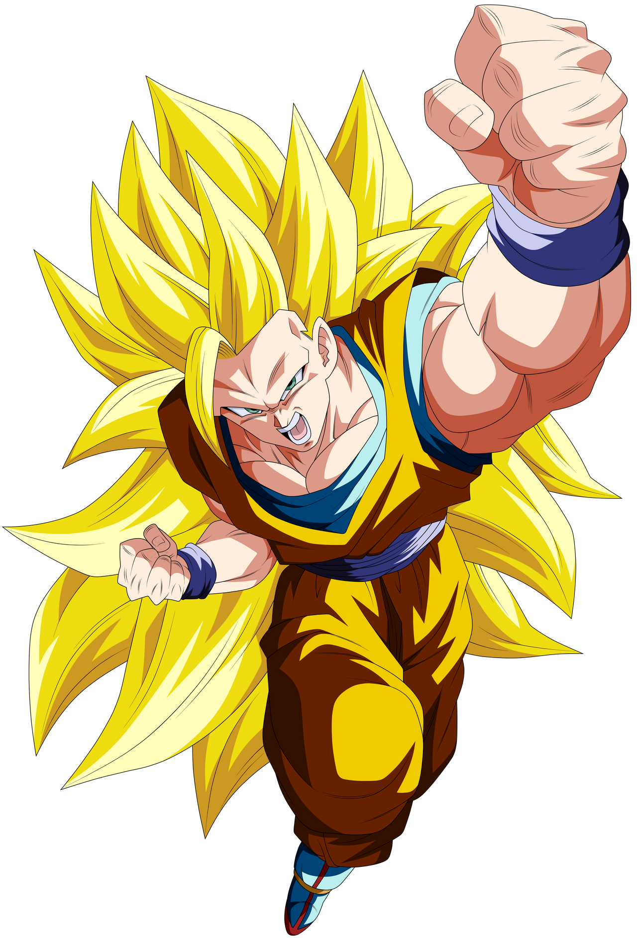 Goku Super Saiyajin 3 by arbiter720 on DeviantArt Dragon Ball Z, Dragon ...