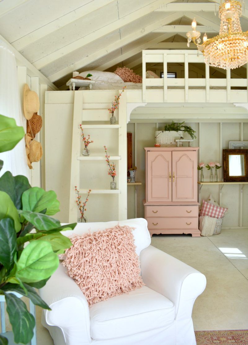 Fancy Farmgirls (With images) Pink laundry rooms, She shed decorating