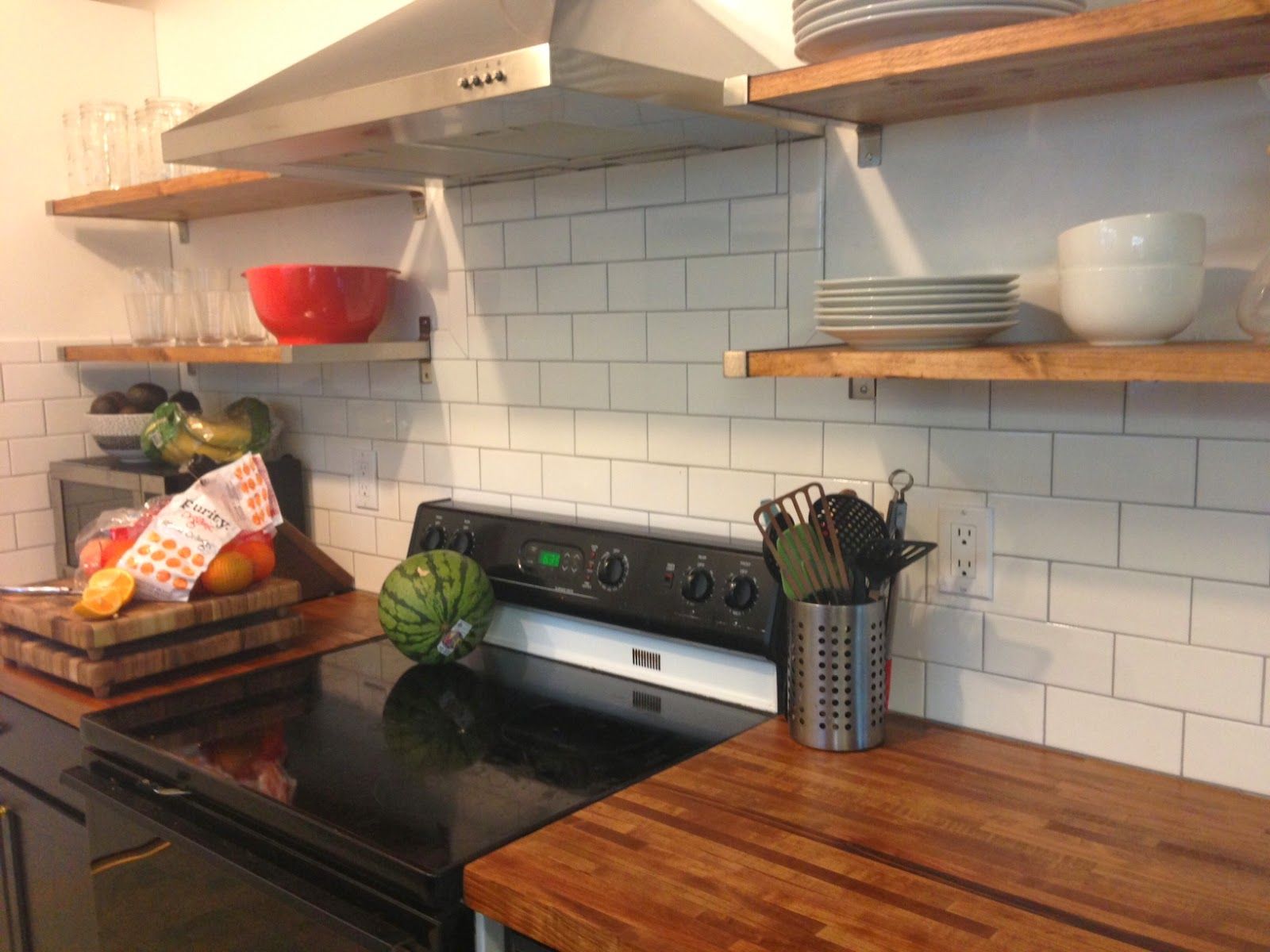 20+ Backsplash Ideas With Butcher Block Countertops