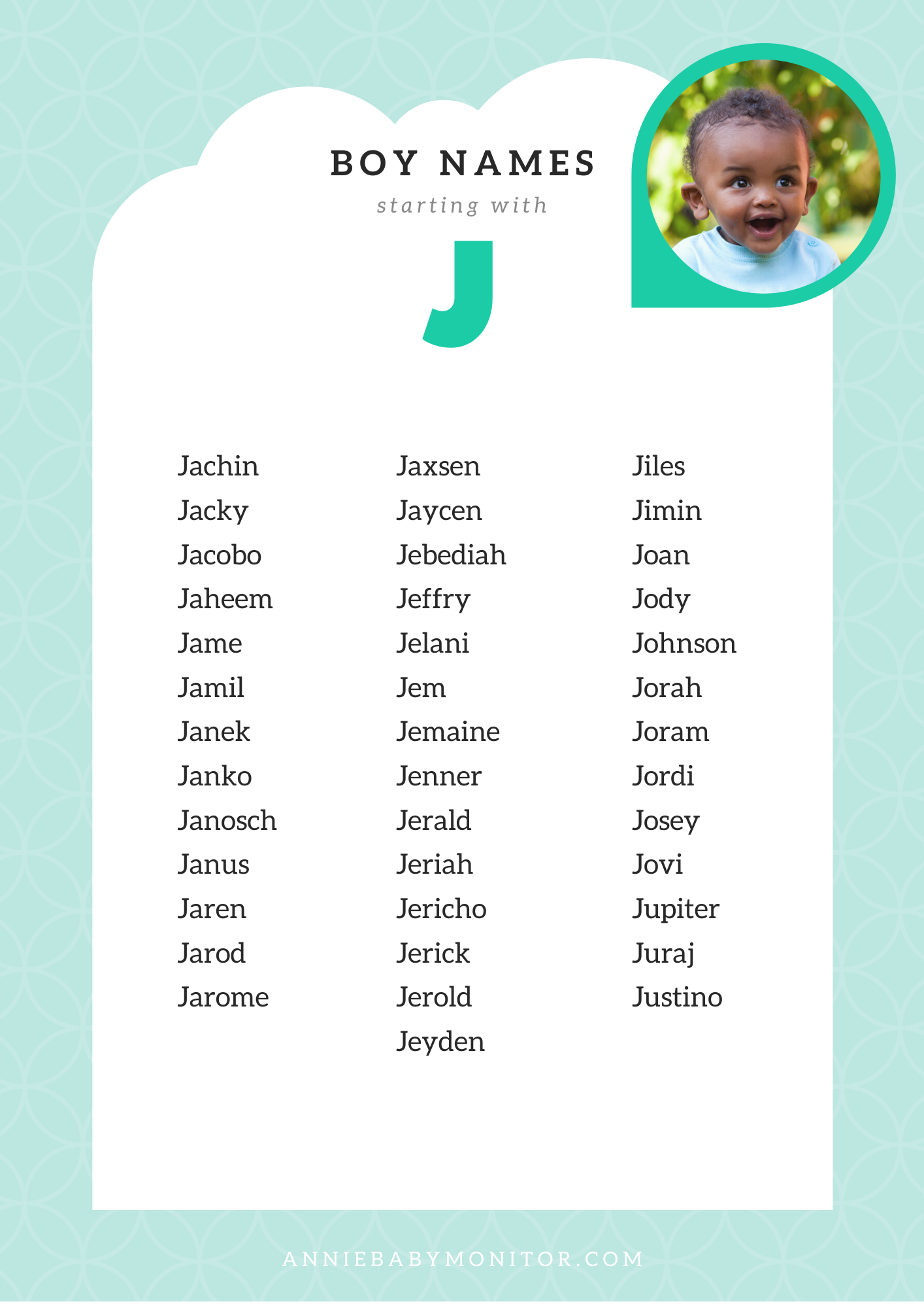 Unique J Baby Boy Names And Meanings