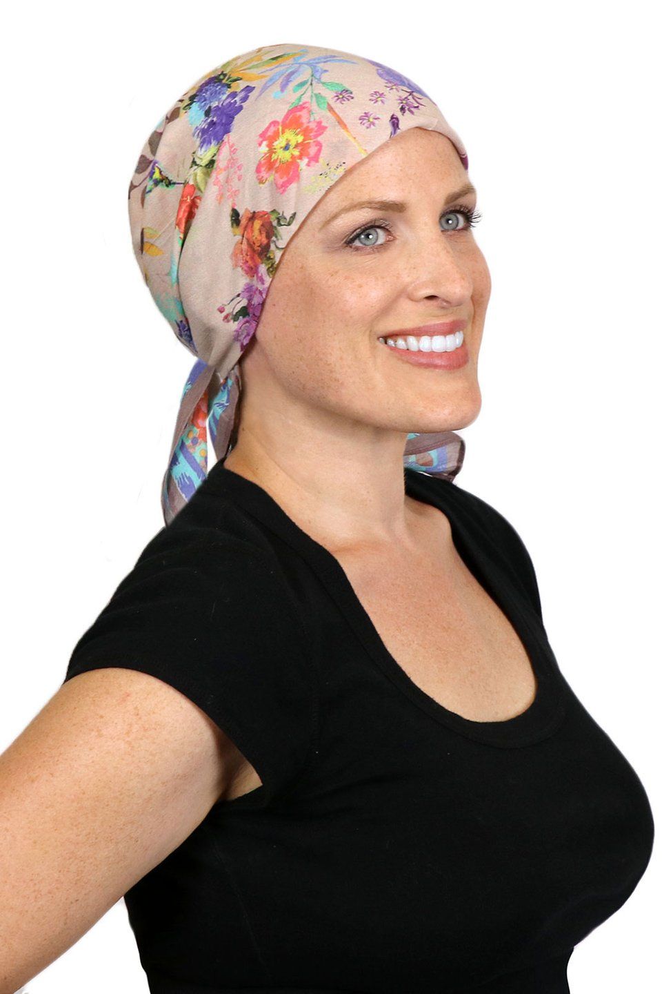 Easy To Tie Head Scarves For Women – Hats Scarves and More Cotton Head ...