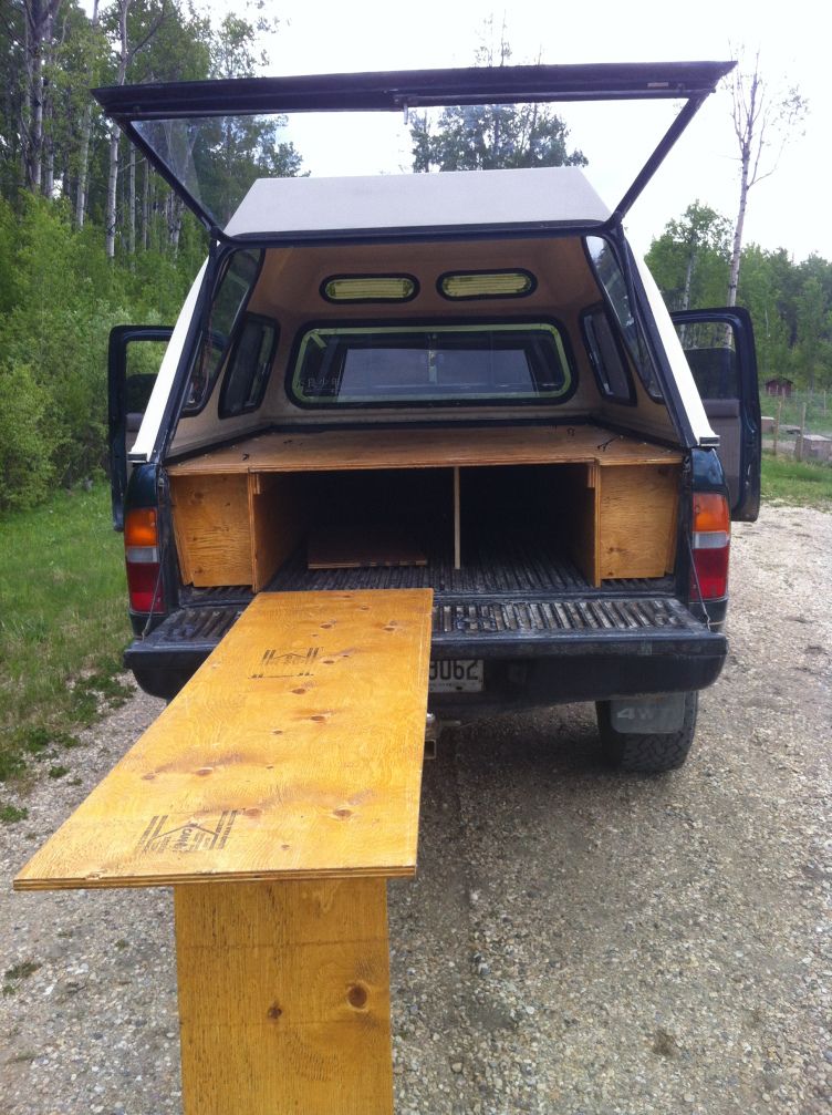 Toyota Tacoma Sleeping Platform