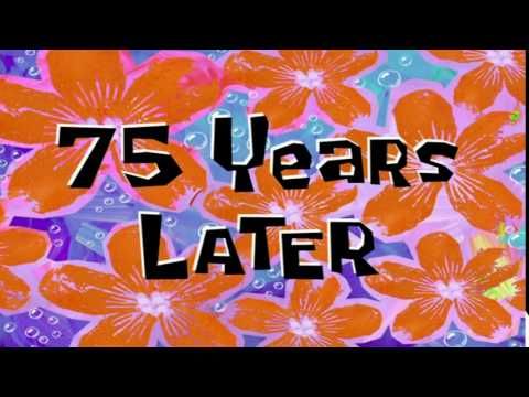 75 Years Later | SpongeBob Time Card #83 - YouTube in 2020 | Spongebob ...