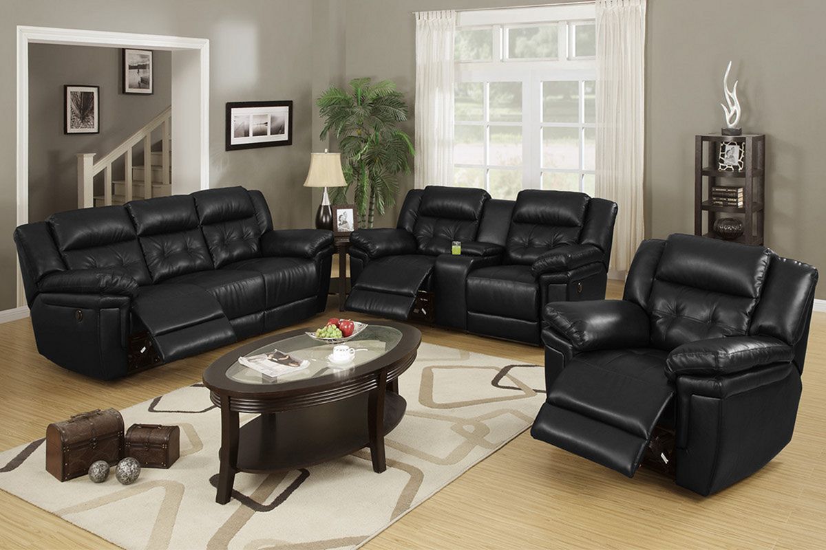 25 Incredible Modern Black Living Room Furniture Design /