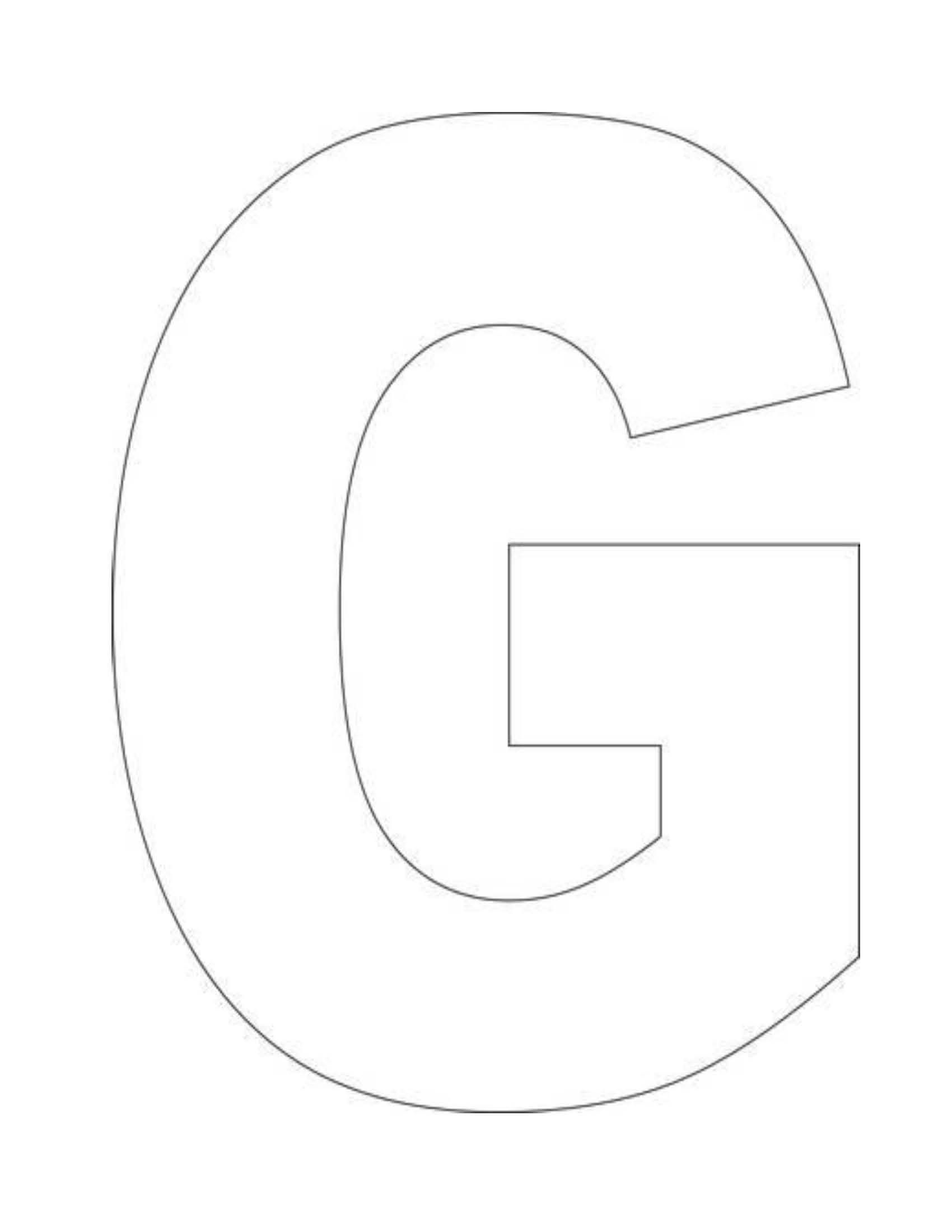 Alphabet G Coloring Pages is free HD wallpaper. Alphabet G Coloring ...