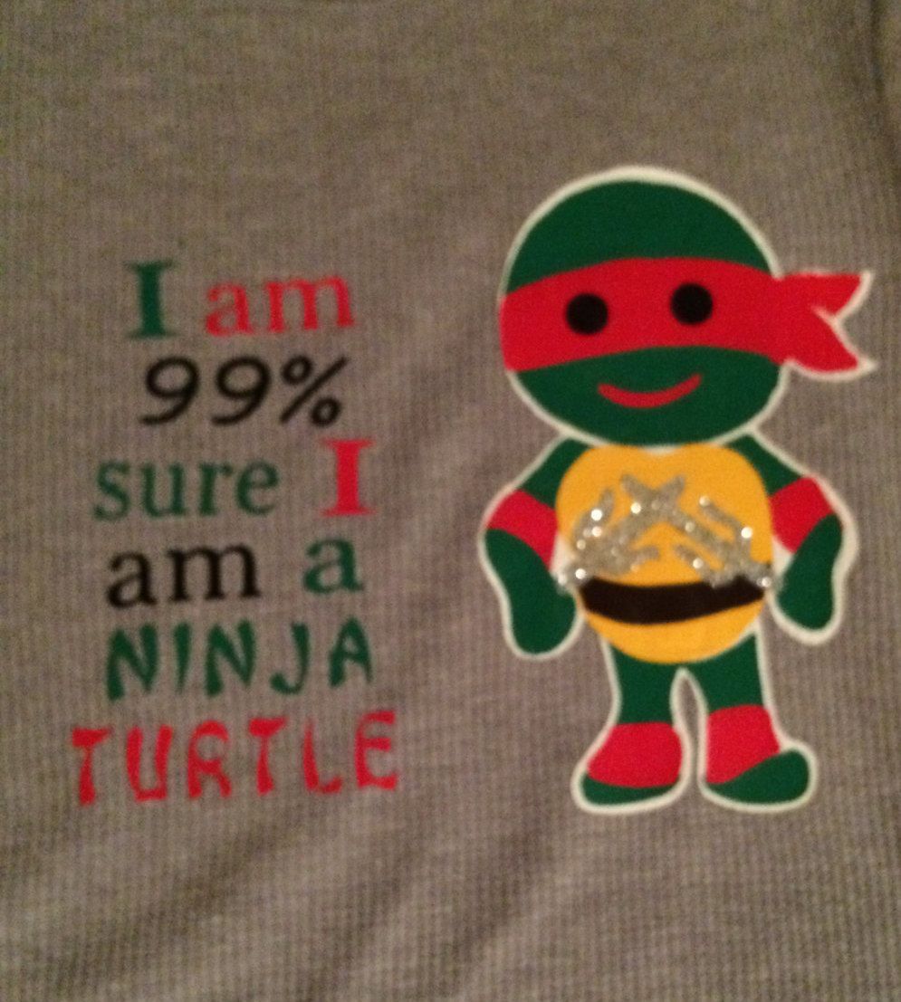 Ninja shirt by ThreeLittleTurtles15 on Etsy Ninja Turtles, Etsy Shop ...