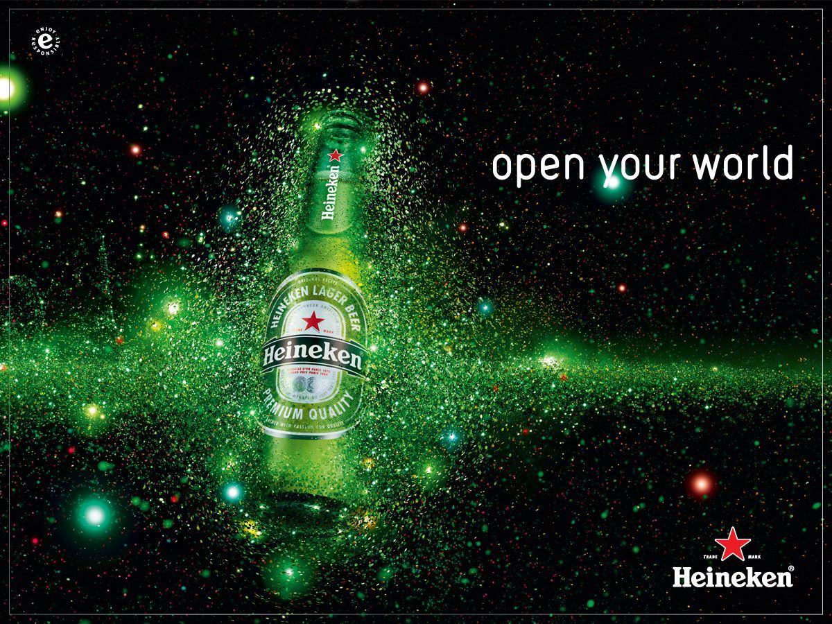 Open your world Heineken Copywriting Advertising, Advertising Design ...