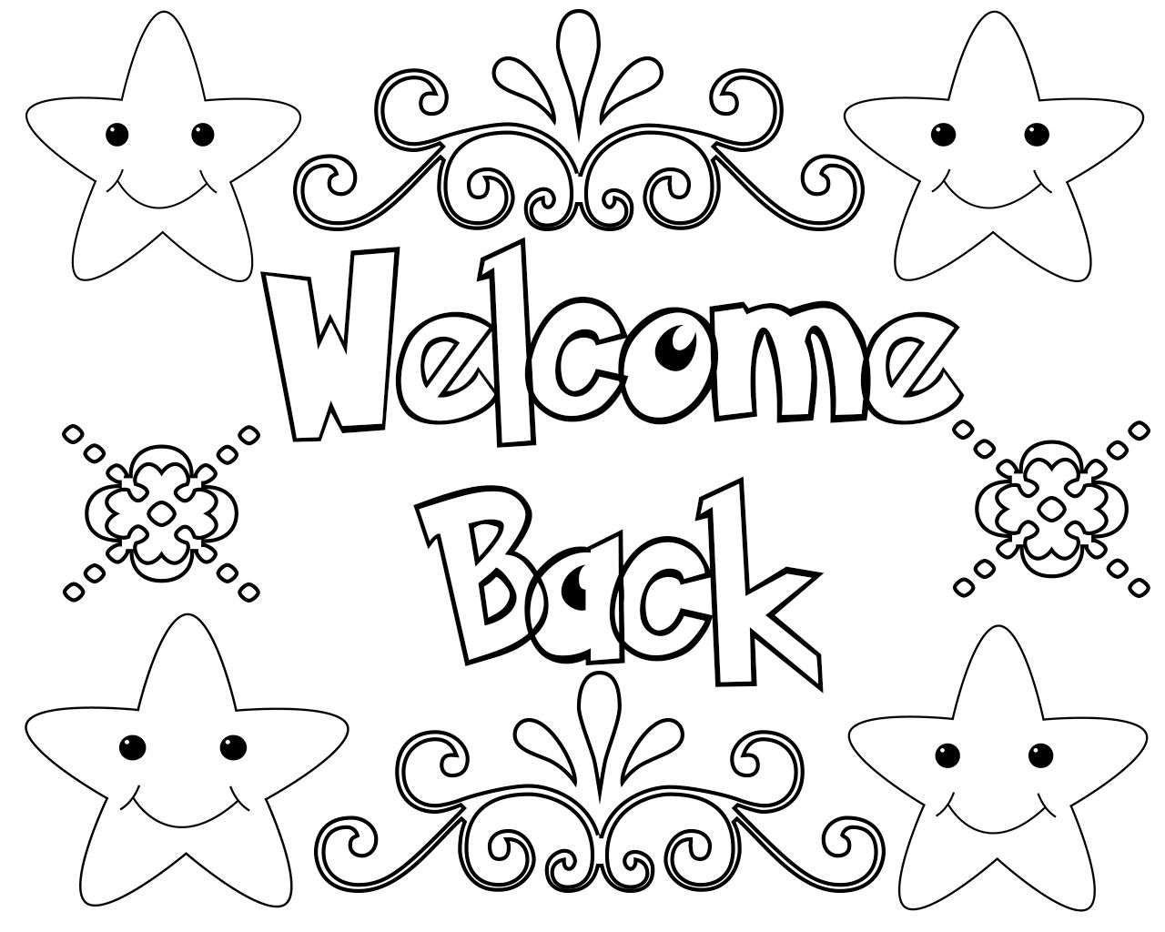 Welcome Back Coloring Pages Welcome Back Mom Daddy Back To Work And Home Coloring Pages Printabl Free Coloring Pages Printable Coloring Pages Coloring Pages