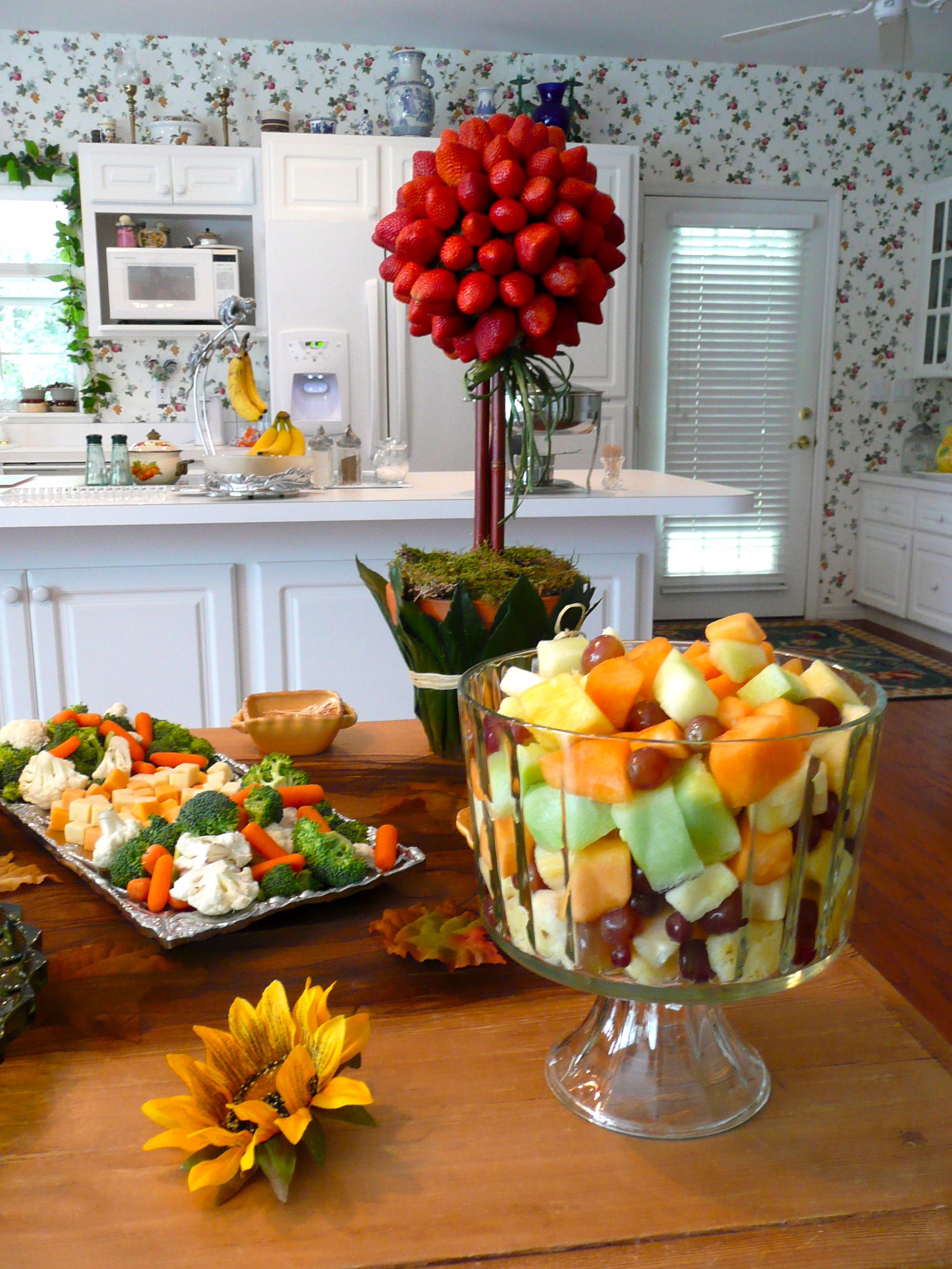 Fall Bridal Shower Food Table wedding stuff