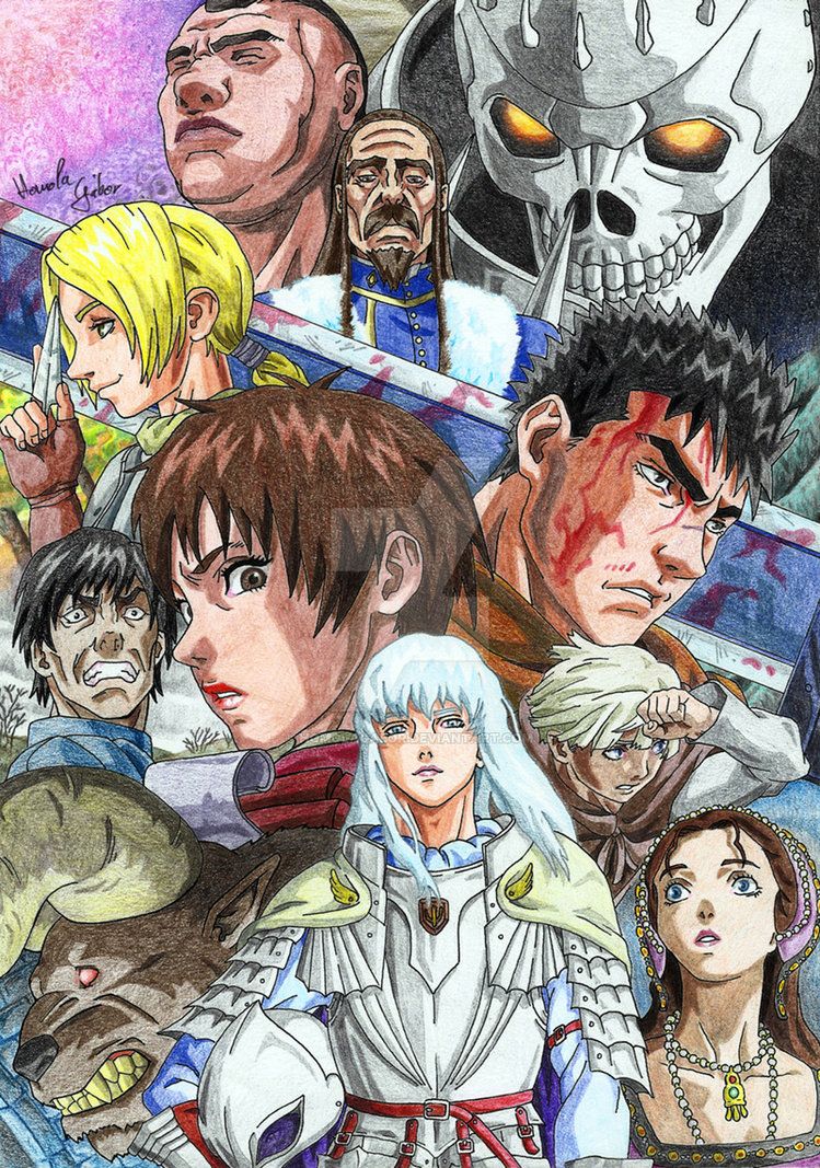 Berserk Golden Age Arc by HomolaGabor on DeviantArt | Arte manga, Dibujos,  Arte