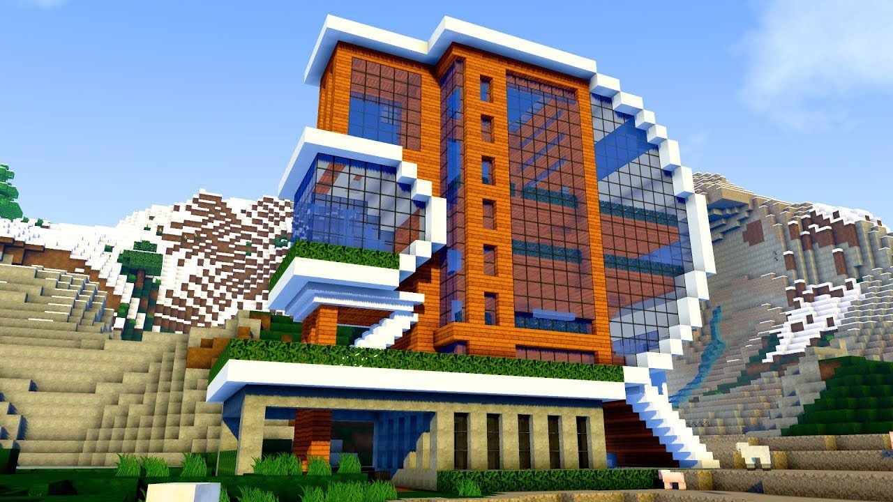 Futuristic Minecraft Buildings