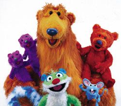 Bear in the Big Blue House. Clockwise: Pip & Pop, Bear, Ojo, Tutter ...