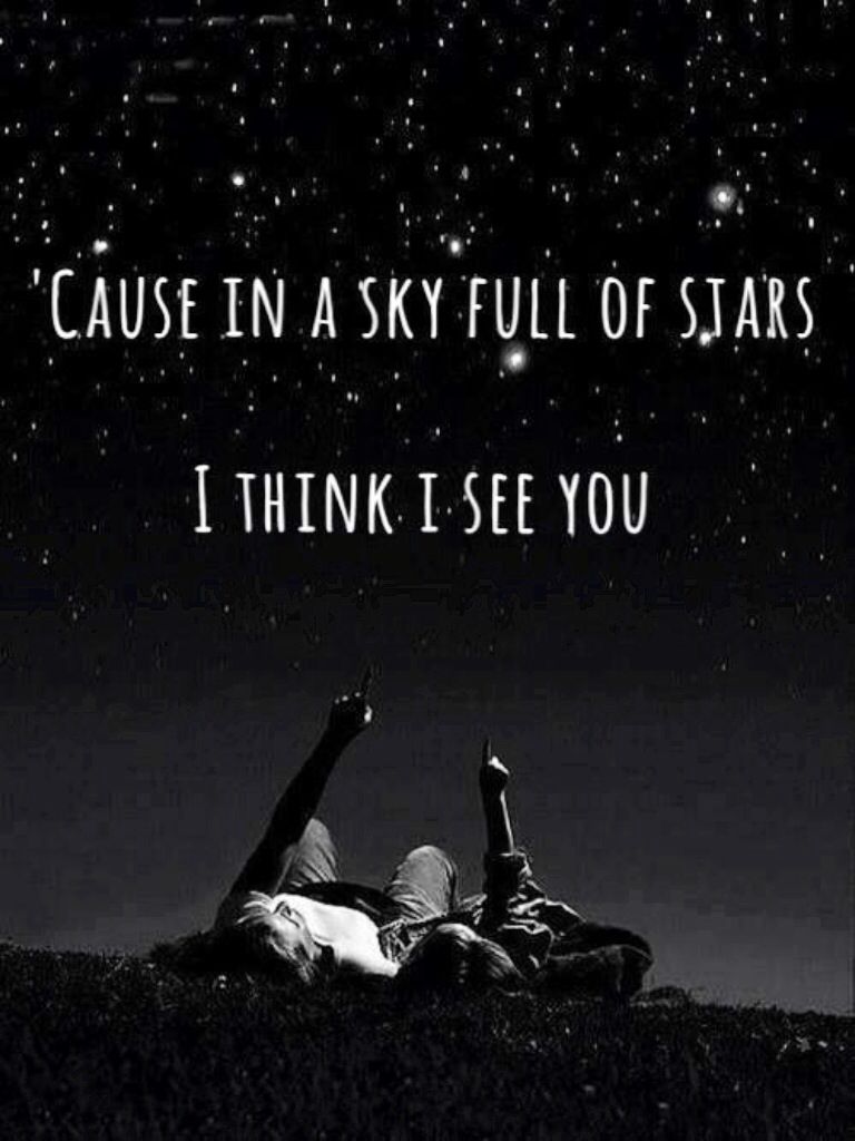 Coldplay Sky Full Of Stars Lyrics