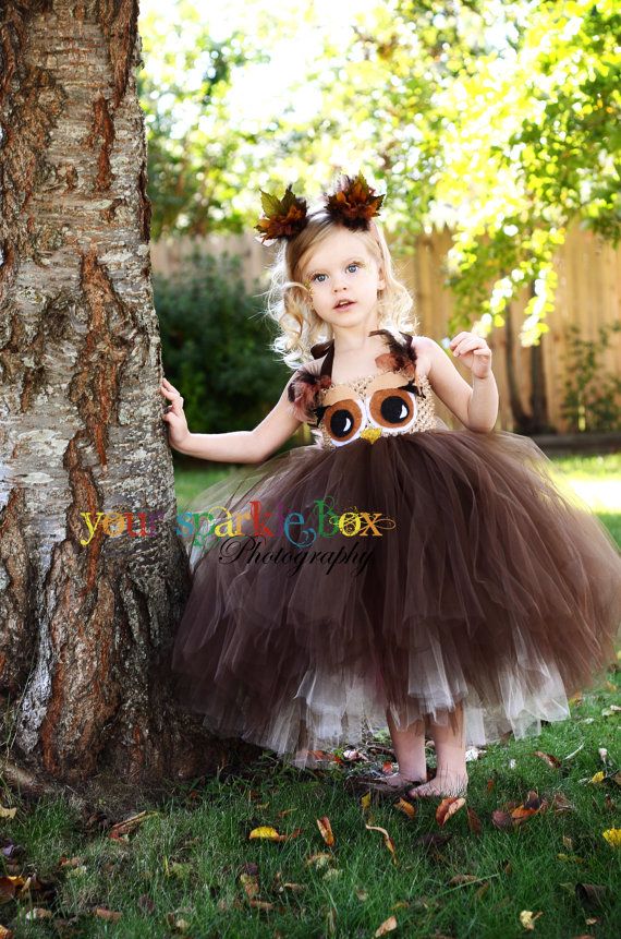 Owl Costume for little girl - cute cute! | Tutu costumes diy, Tutu ...