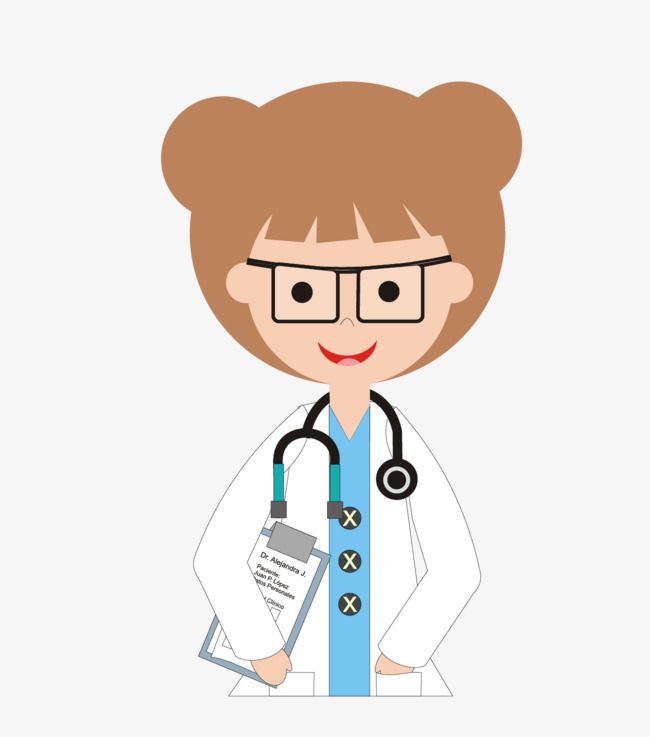 Cartoon Female Doctor PNG Images, Female Doctor, Cartoon, See A Doctor ...