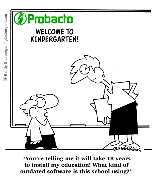 kindergarten Teacher cartoon, Teacher humor, Friday humor