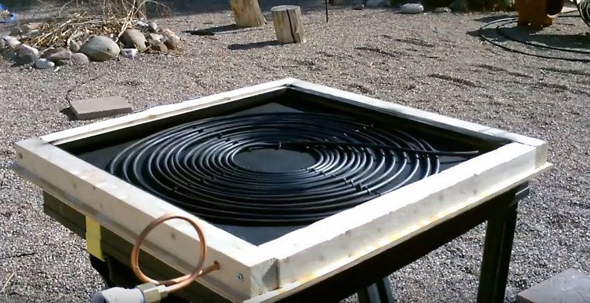 Easy DIY Solar Water Heater For Free Hot Water... in 2020 (With images