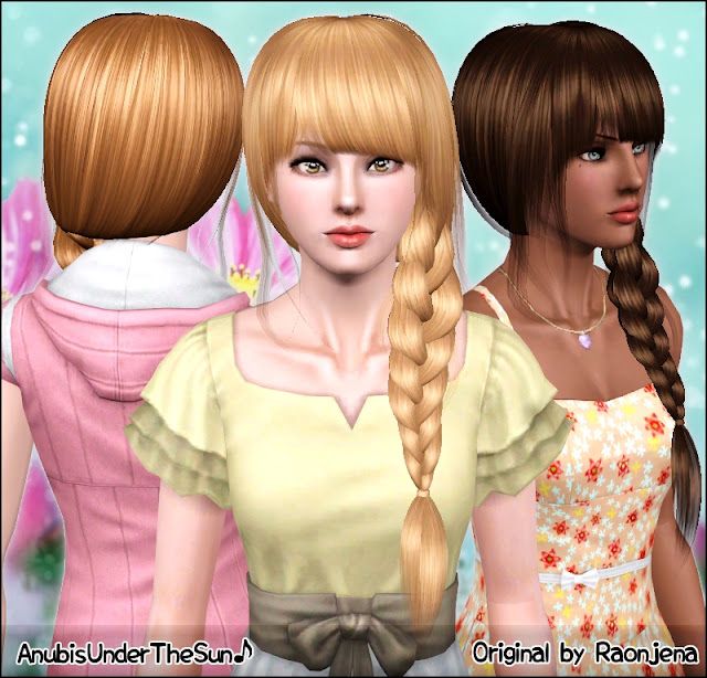 More Sims 3 braids. Love them. Sims 3, Strange, Addiction, Braids ...