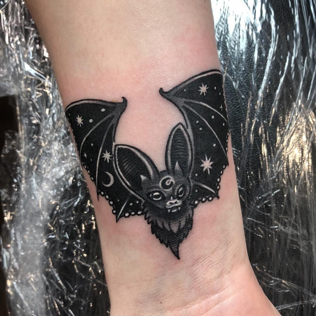 Bat tattoo  batgotharttattoo  TikTok