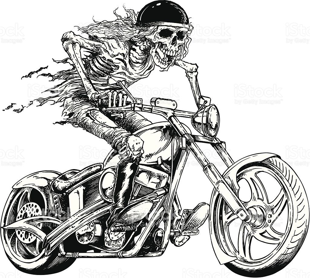 Lista 97+ Foto Dibujos De Motos Harley Davidson Lleno