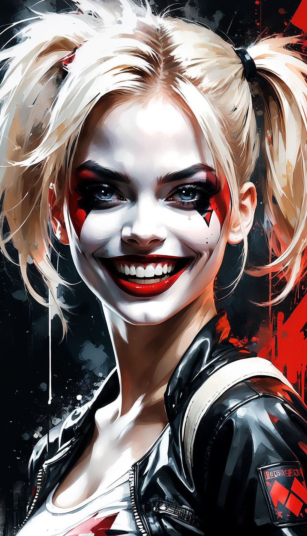 Harley quinn art – Artofit