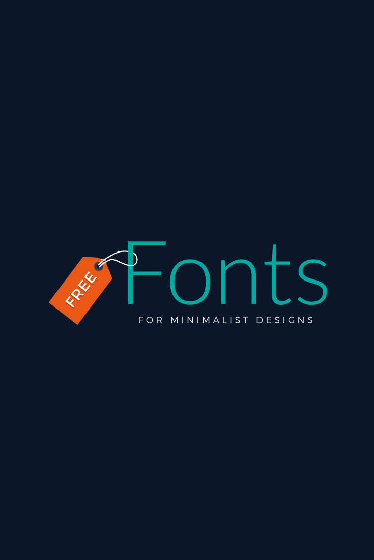 60 free minimalist fonts for your designs | Canva | Minimalist font ...