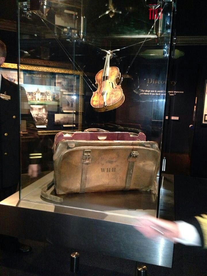 First time ever! Wallace Hartley's violin on display in the USA. Titanic  Museum and Attraction in Pigeon Forge, Tennesse… | Titanic artifacts,  Titanic, Rms titanic