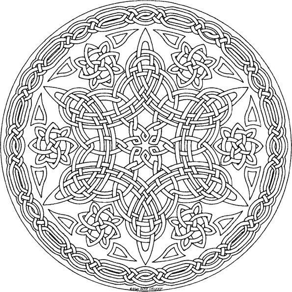 modèle boutis Mandala Design, Mandala Art, Celtic Mandala, Mandalas ...