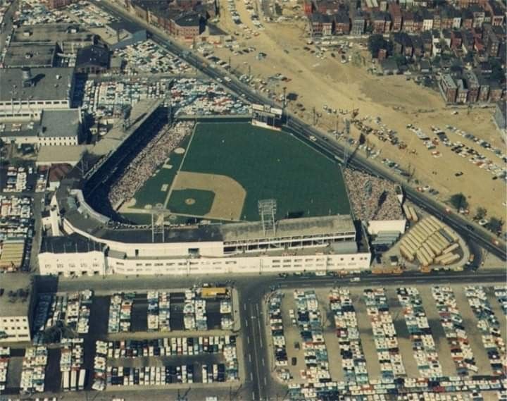 1962 OPENING DAY! The I75 expressway construction being used as a