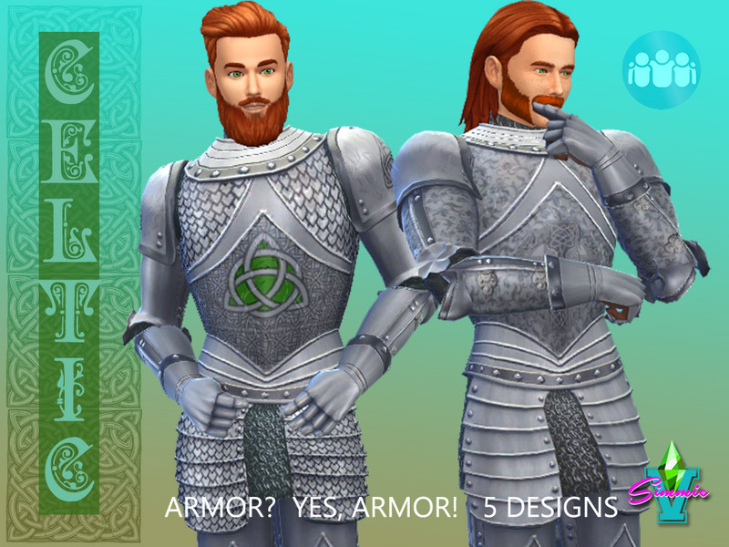 Sims 4 Medieval Armor