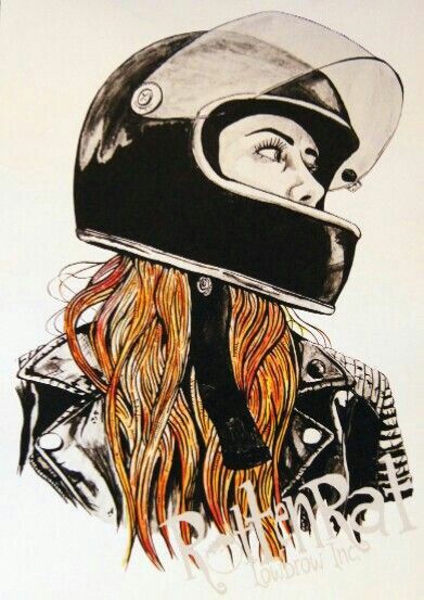 Дарья Алдонина Motorcycle Tattoos, Motorcycle Art, Motorcycle Design ...