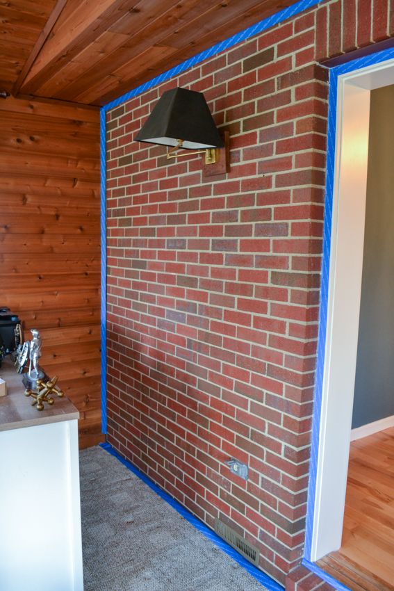 Painted Brick Wall Interior, Interior Brick Wall Ideas, Brick Wall ...