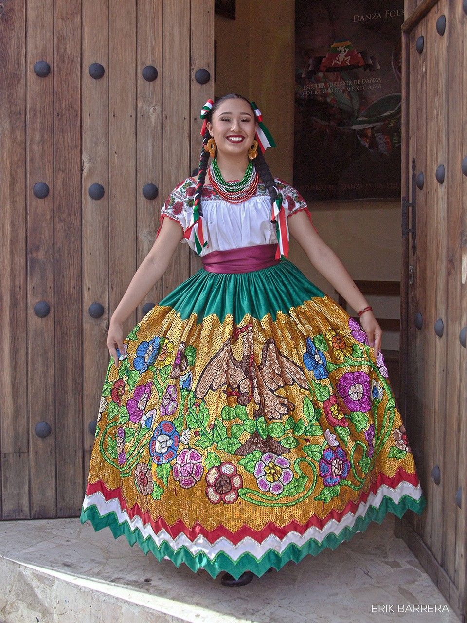 China Poblana | Traje tipico de puebla, Vestido de china poblana ...