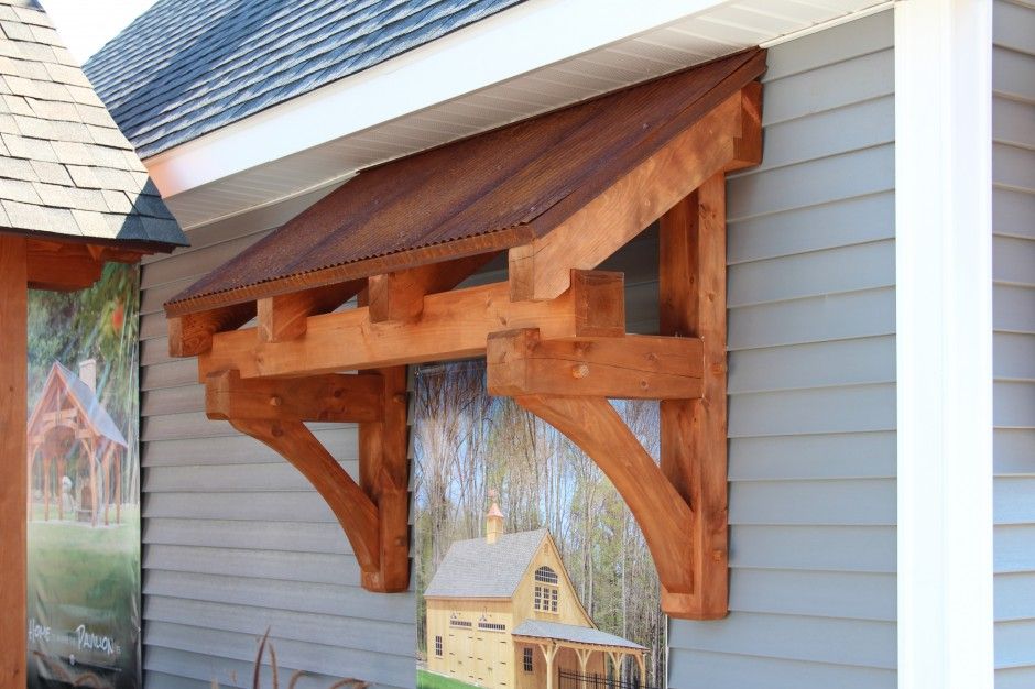 House Awnings, Door Awnings, Timber Frame Porch, Timber Frame Homes ...