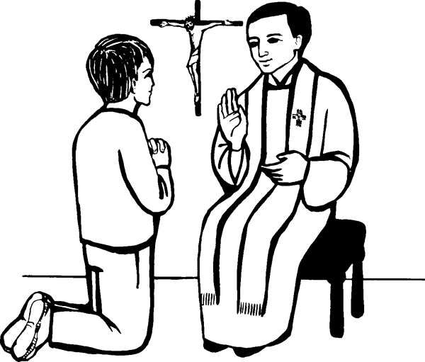 Le sacrement du pardon Sacrament Of Penance, People Coloring Pages ...